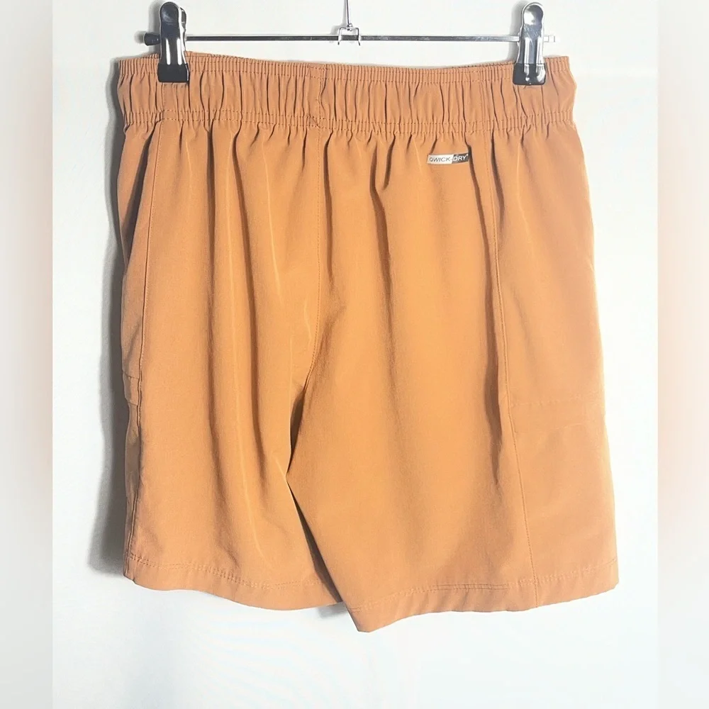 INPRO Men’s Quick Dry Cargo Shorts Brown Drawstring Athletic Size S - Picture 4 of 9